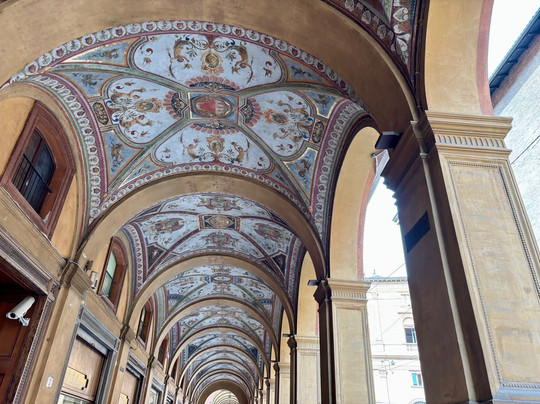 Portico del Pavaglione - World Heritage Site-博洛尼亚必去景点