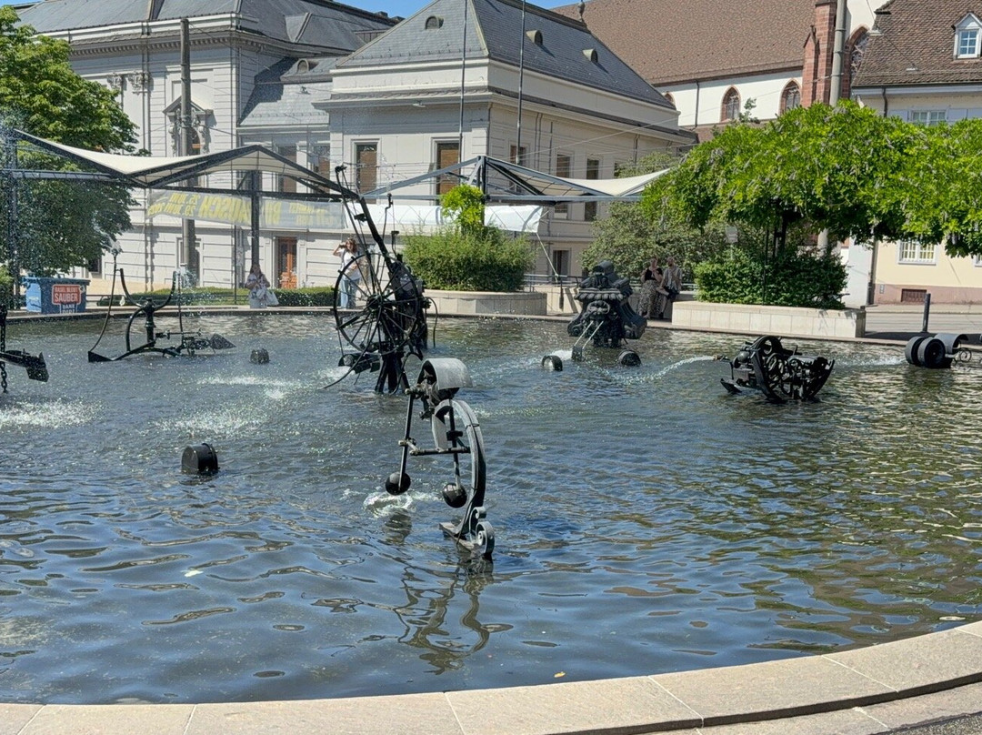 Tinguely Fountain-巴塞尔必去景点