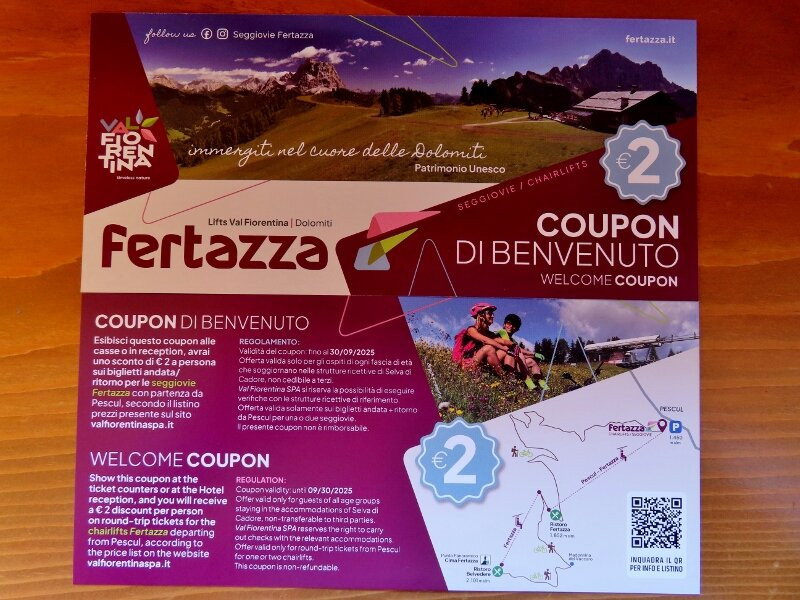 Seggiovie Fertazza - Val Fiorentina-Selva di Cadore必去景点