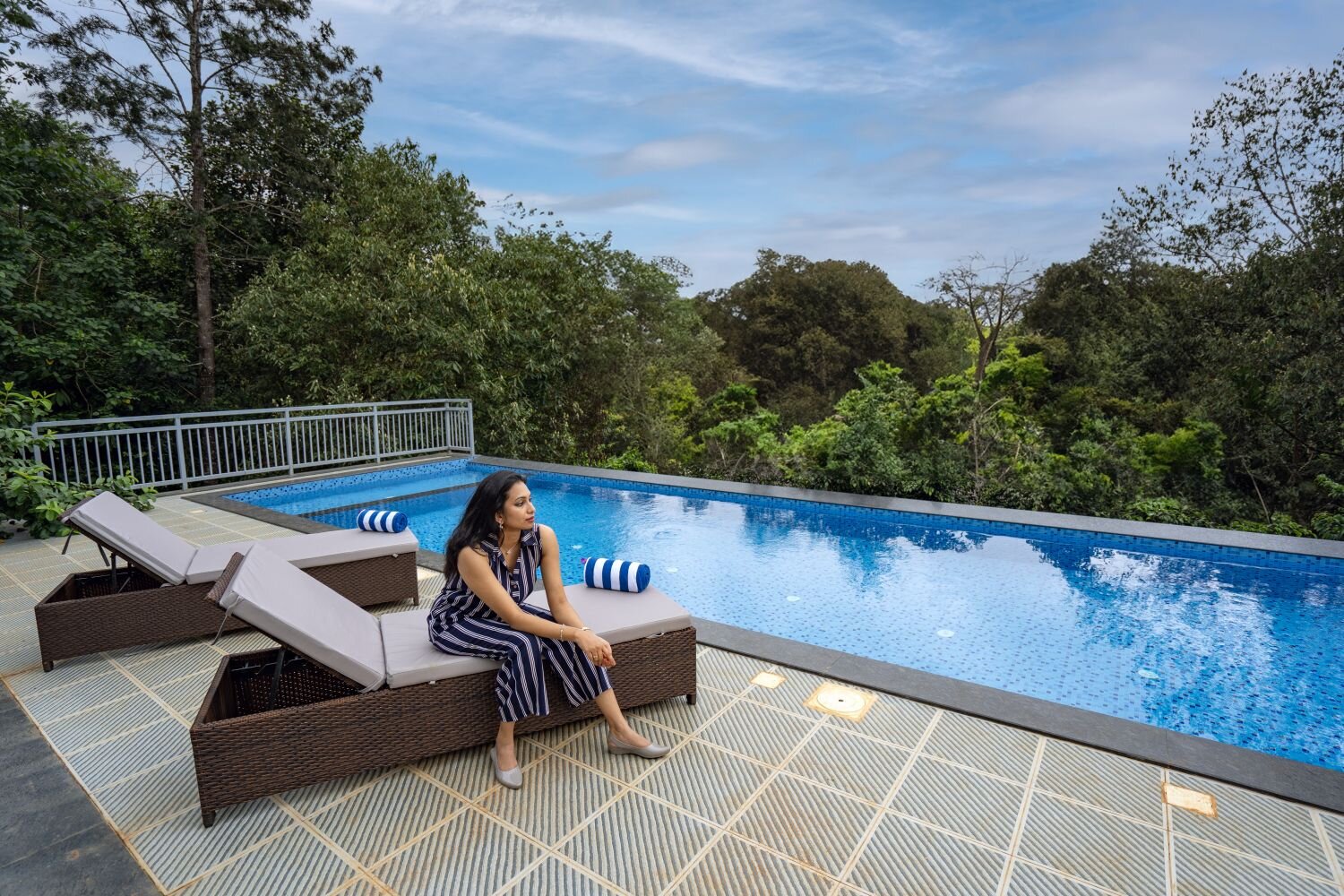 Munnar Ice Queen Resorts-泳池