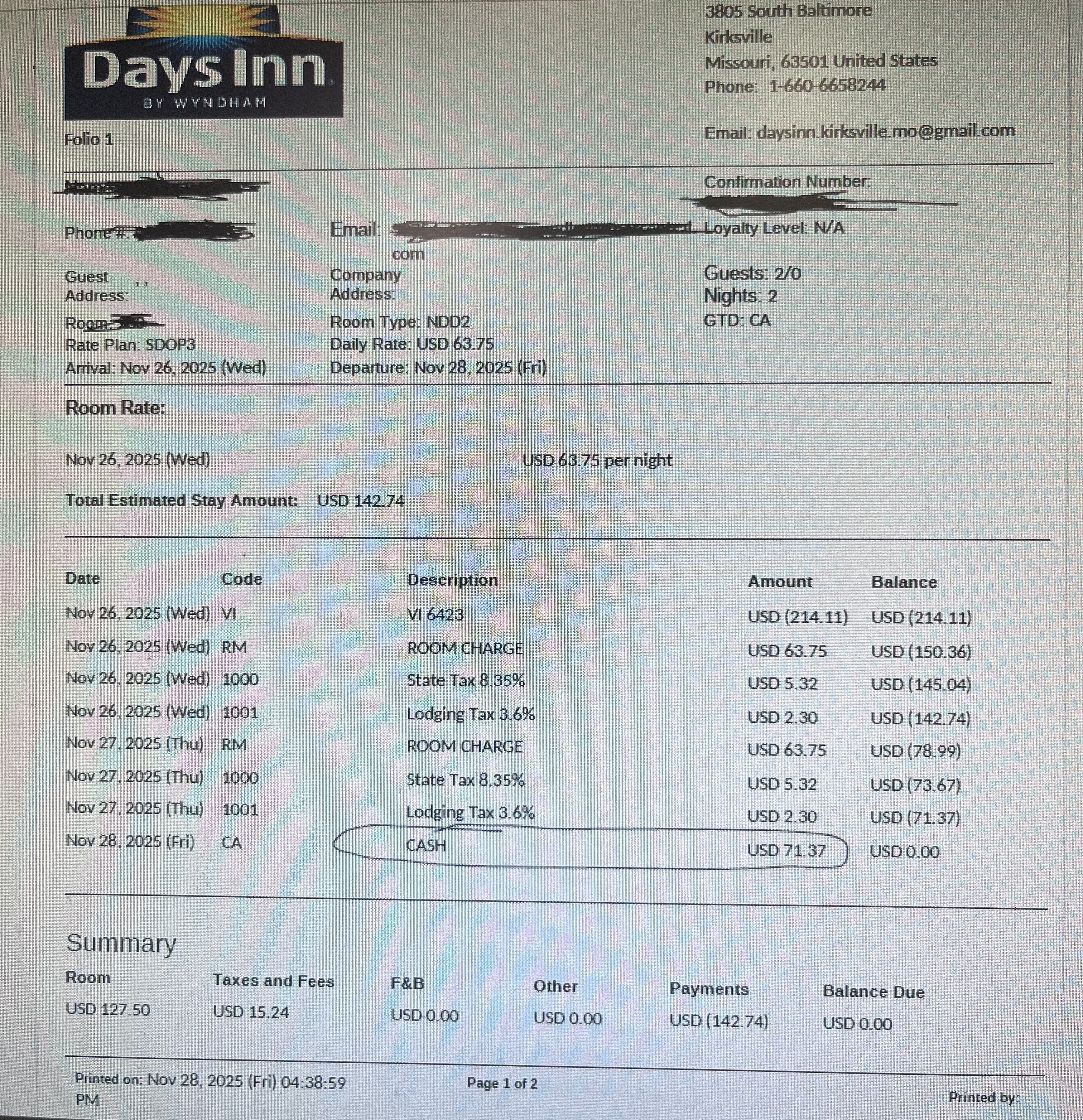 Days Inn by Wyndham Kirksville-浴室