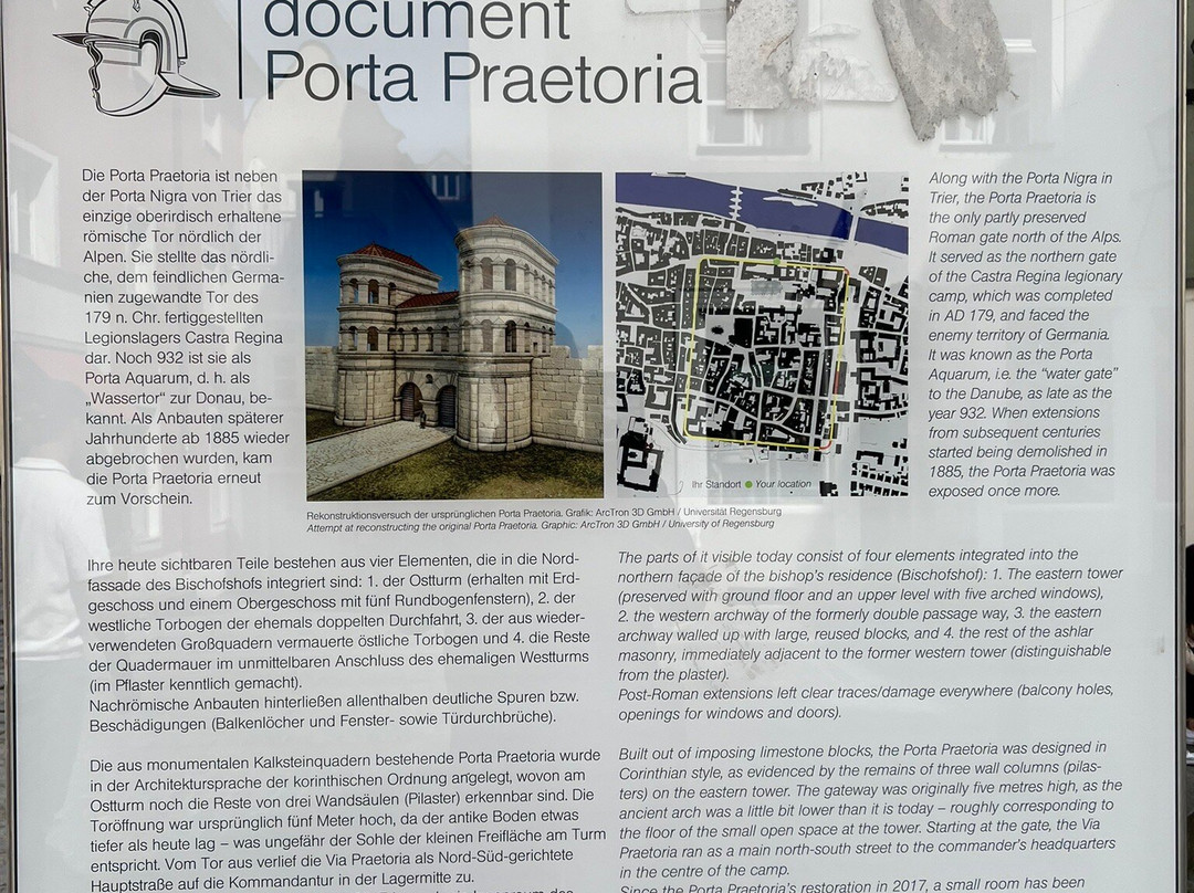 Porta Praetoria-雷根斯堡必去景点