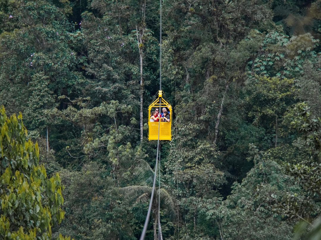 Tarabita y Santuario de Cascadas Mindo-明多必去景点
