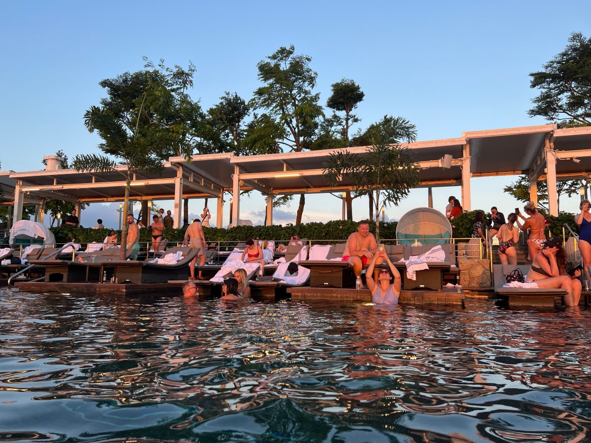 新加坡滨海湾金沙酒店-泳池