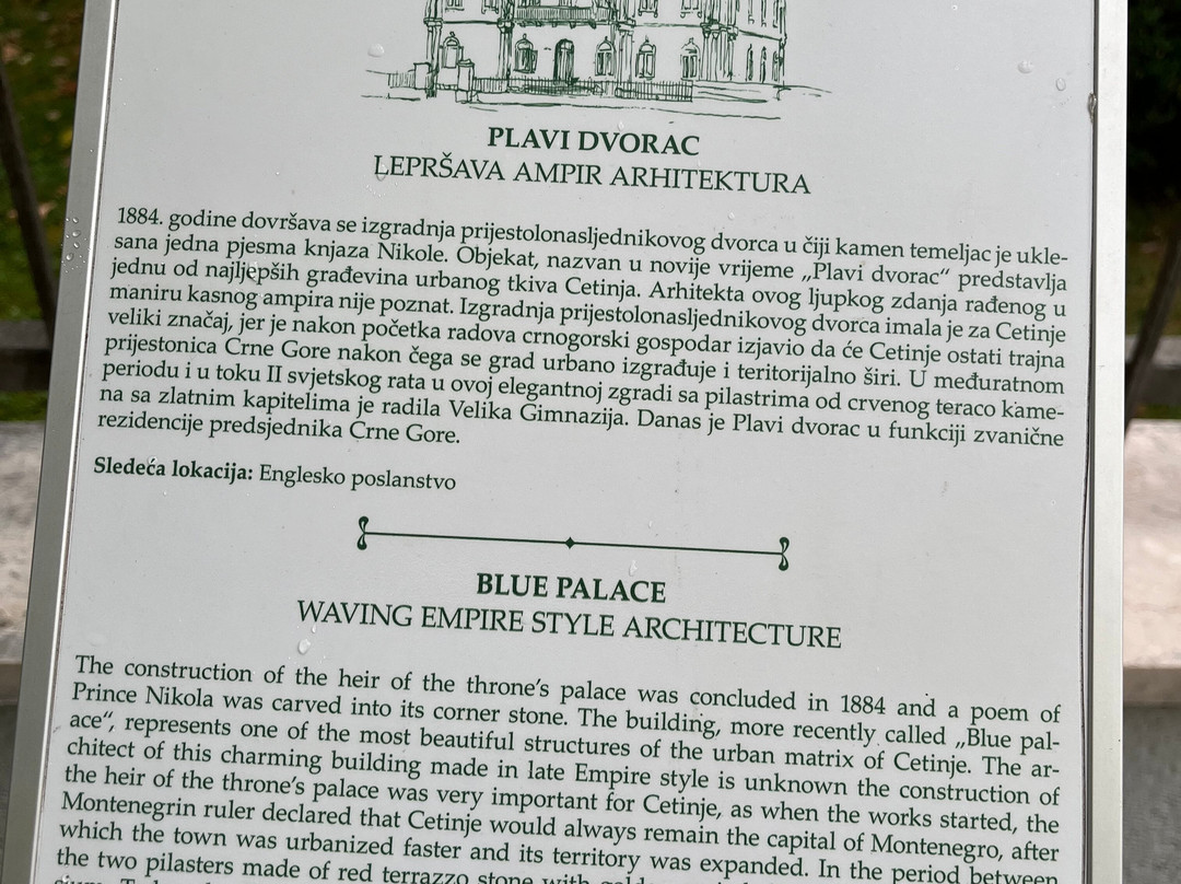 Museum of King Nikola-Cetinje必去景点