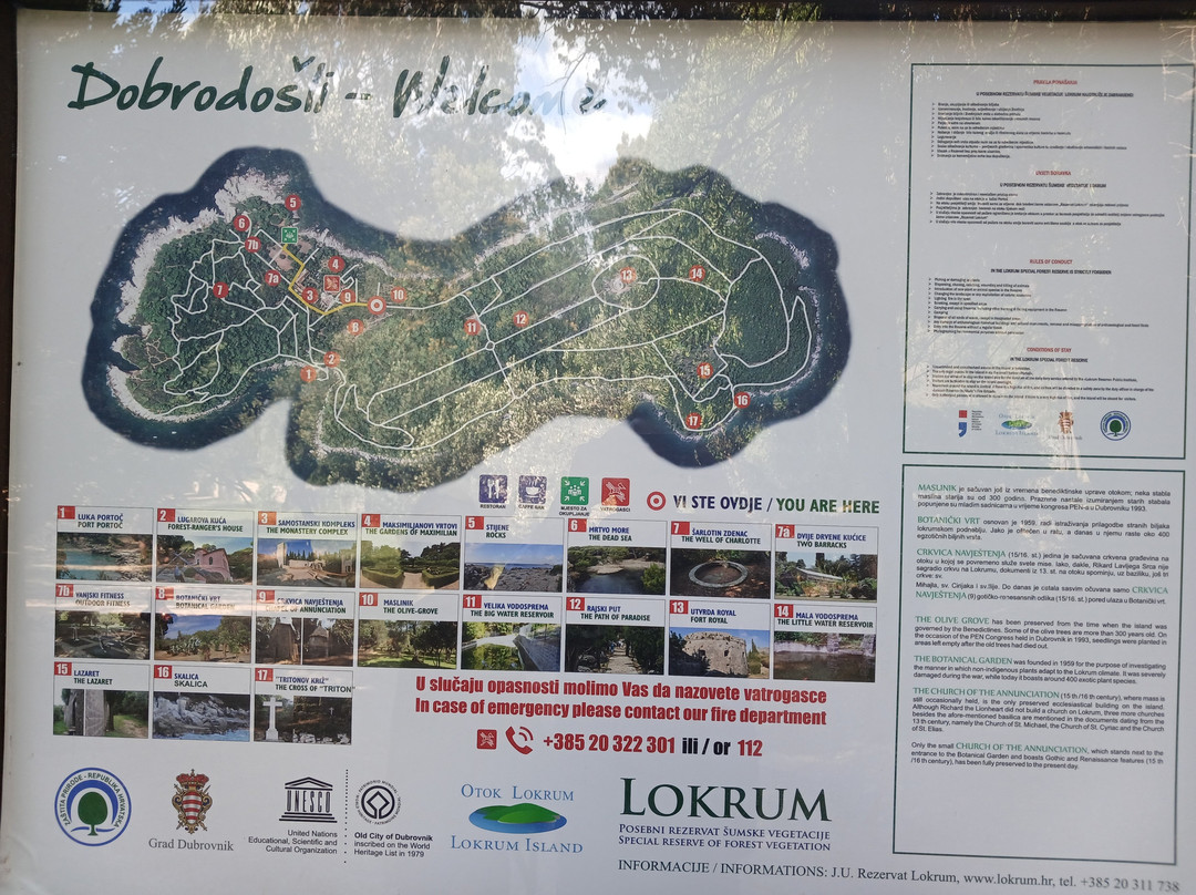 Lokrum Island-杜布罗夫尼克必去景点