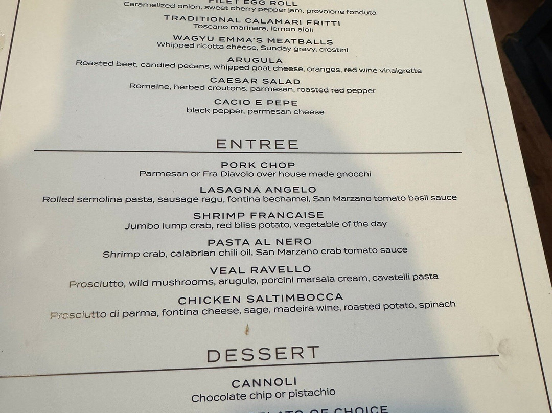 Angelo's Trattoria
