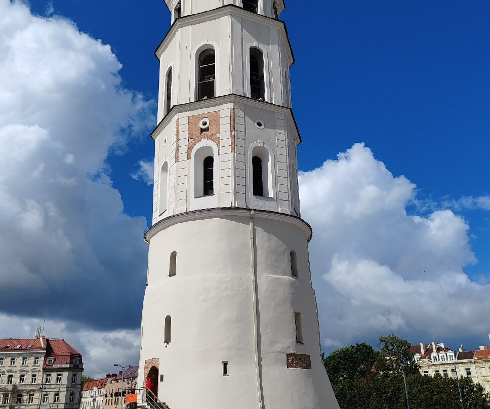 Bell Tower of Vilnius Cathedral-维尔纽斯必去景点