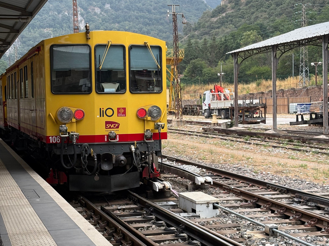 Le Train Jaune-Villefranche-de-Conflent必去景点
