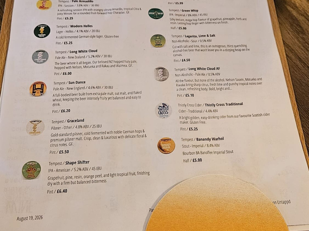 Tempest Brewing Co.-Galashiels必去景点
