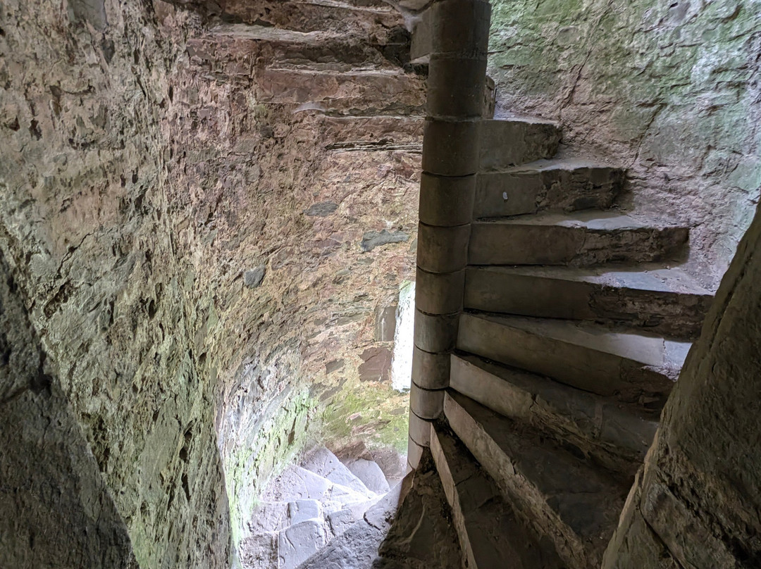 Llansteffan Castle-Llansteffan必去景点