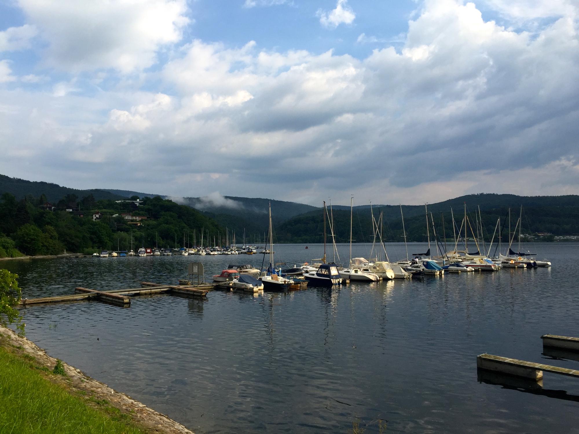 Yachthof Edersee-泳池