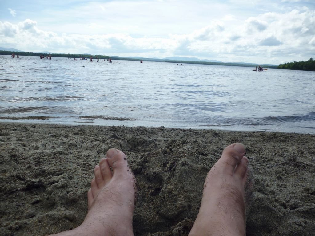 Plage du lac aux araignée