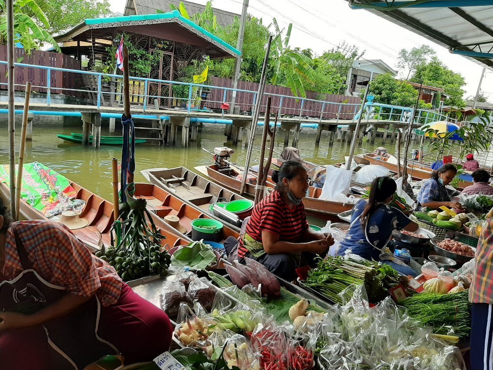 Wat Ta Khian Floating Market-挽粿必去景点