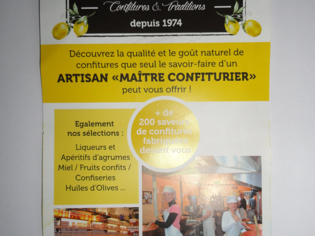 Visite Confiturerie Herbin-芒通必去景点