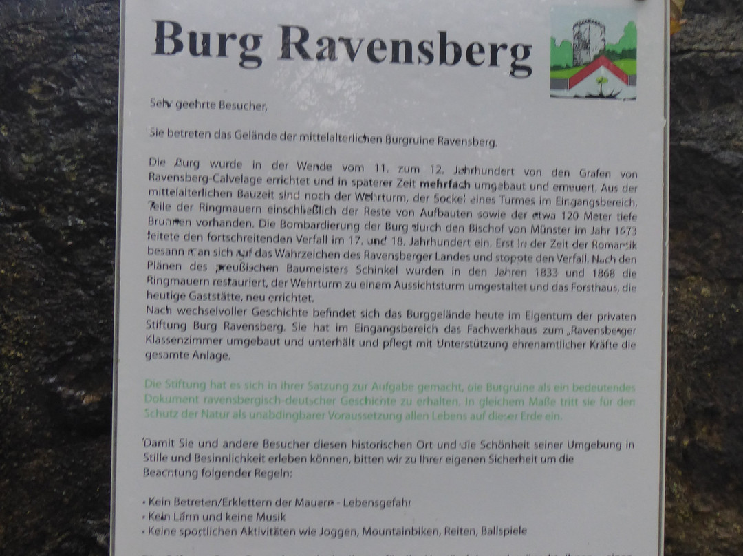 Burg Ravensberg景点图片