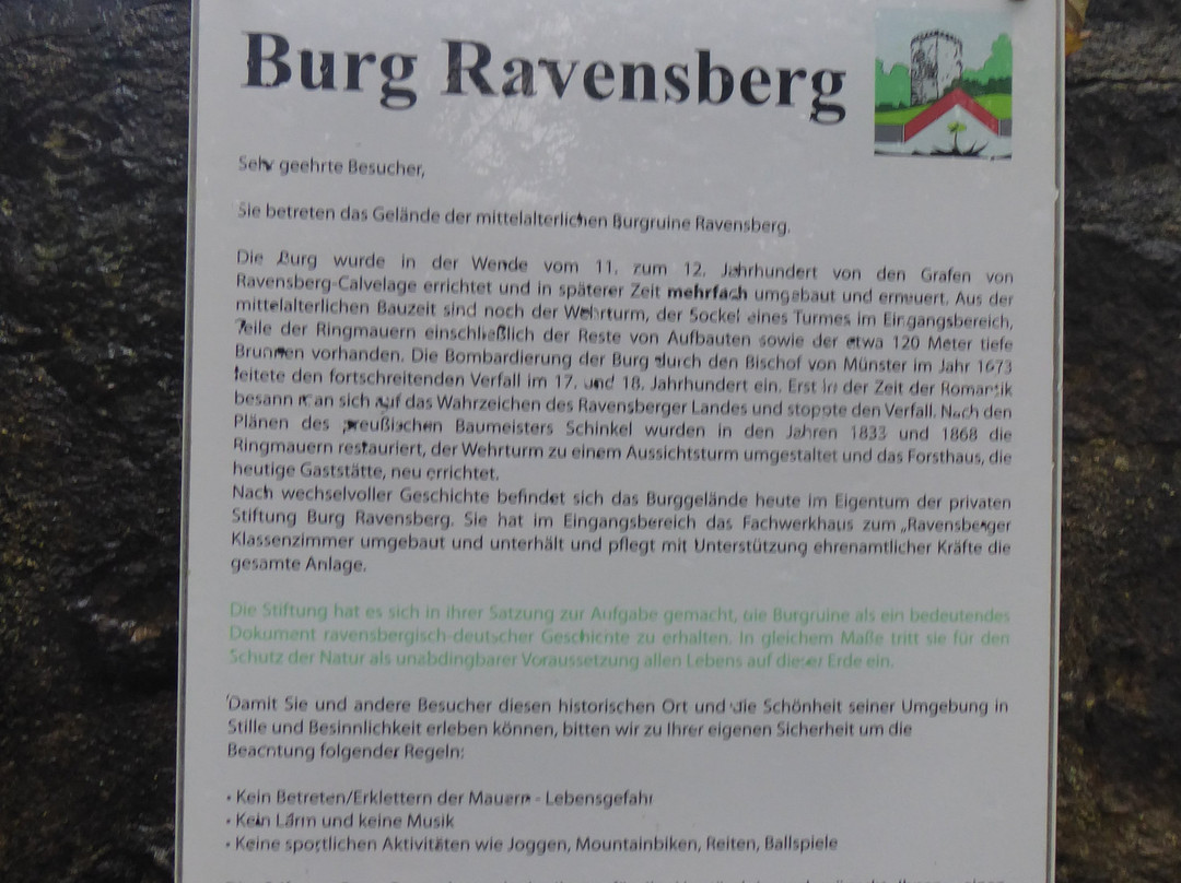 Burg Ravensberg-Borgholzhausen必去景点