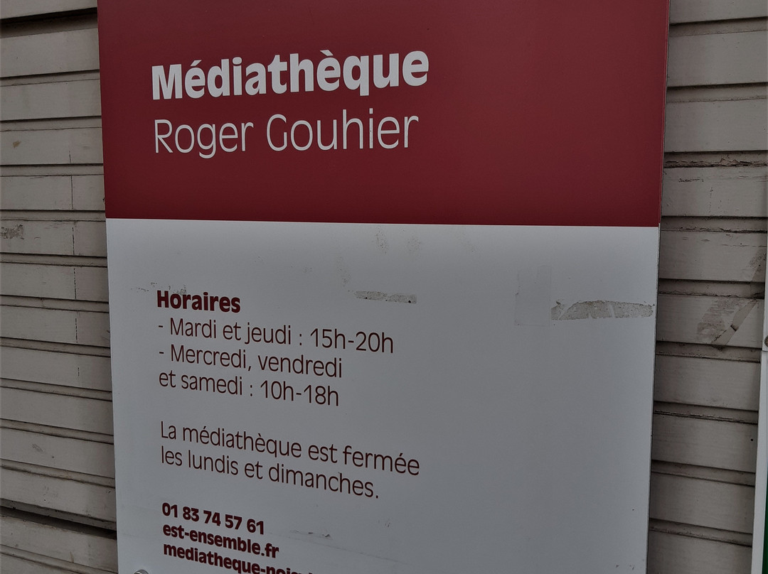 Médiathèque Roger Gouhier-Noisy-le-Sec必去景点
