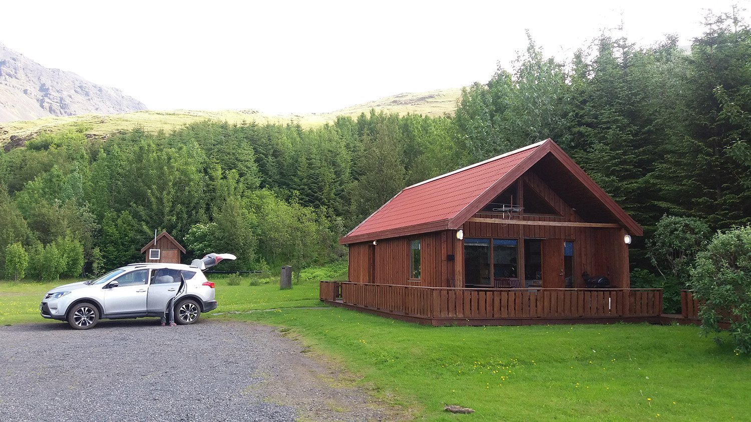 Ásólfsskáli Cottage-浴室