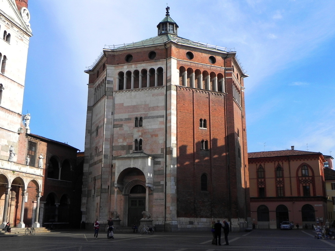 Cremona Baptistery - Museum of Romanesque Stones of Cathedral-克雷莫纳必去景点