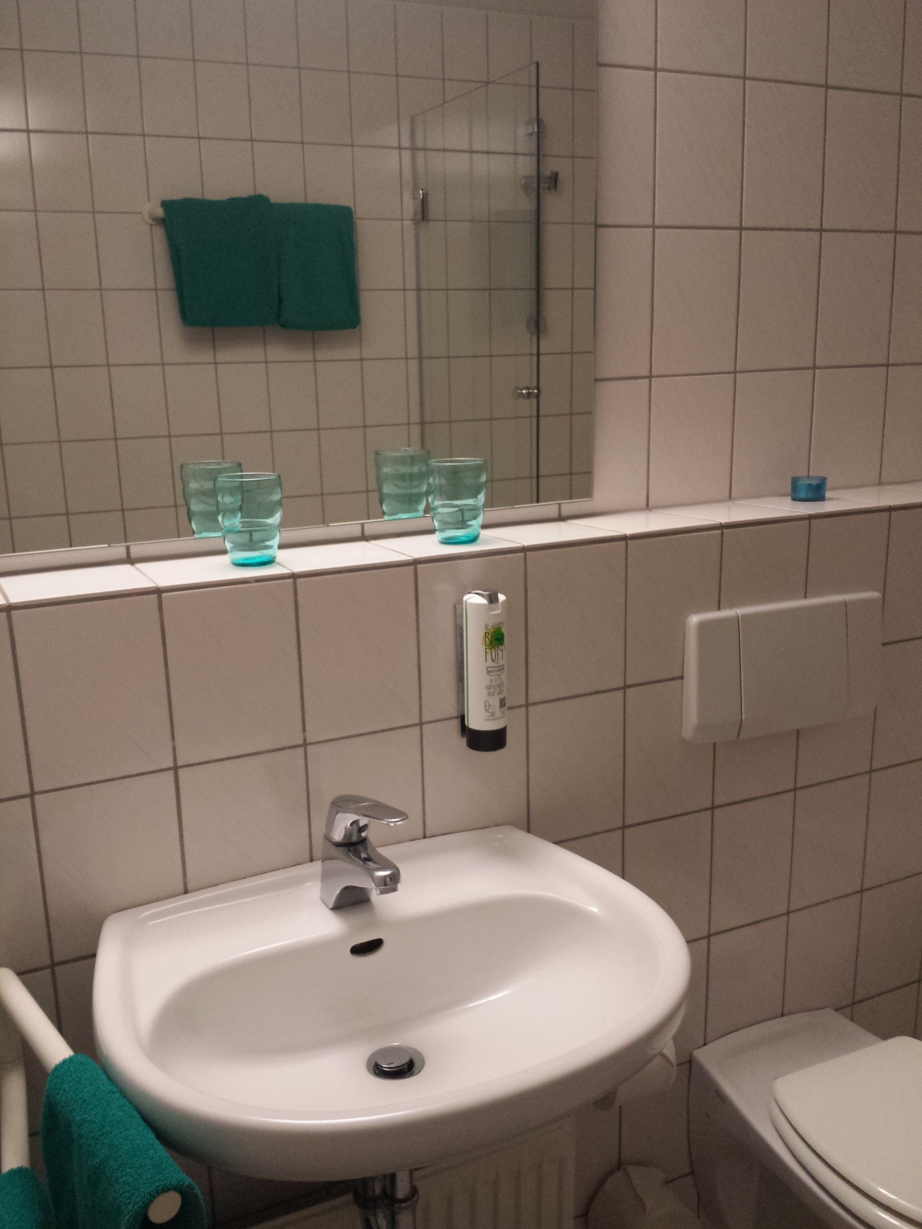 Hotel Residenz Oberhausen-浴室