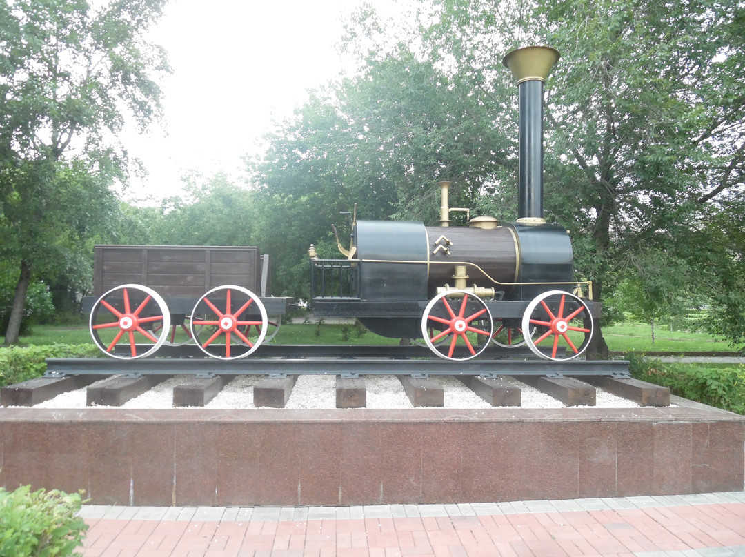 Monument to the First Steam Locomotive Cherepanovykh-克拉斯诺亚尔斯克必去景点