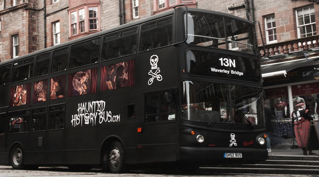 Haunted History Bus-爱丁堡必去景点