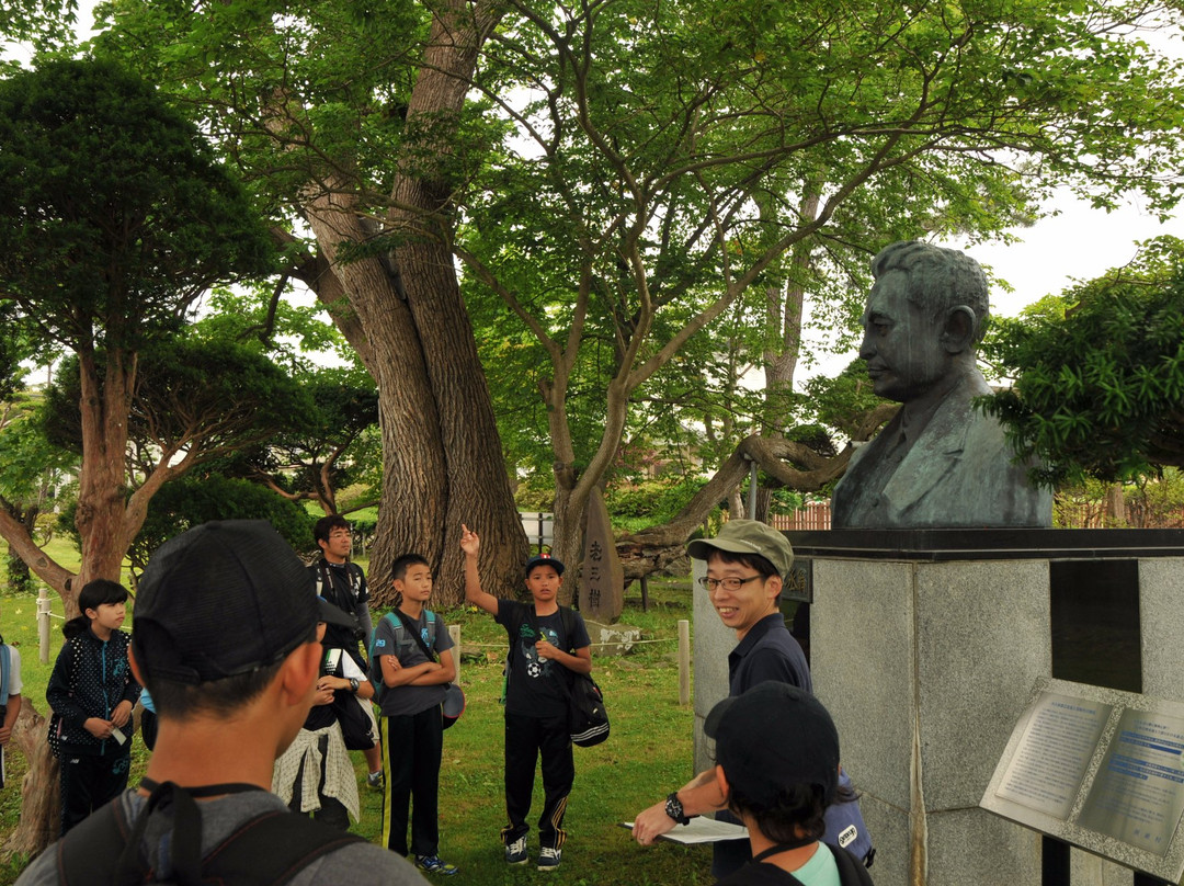 Okubo Jinnojo Monument-洞爷湖町必去景点