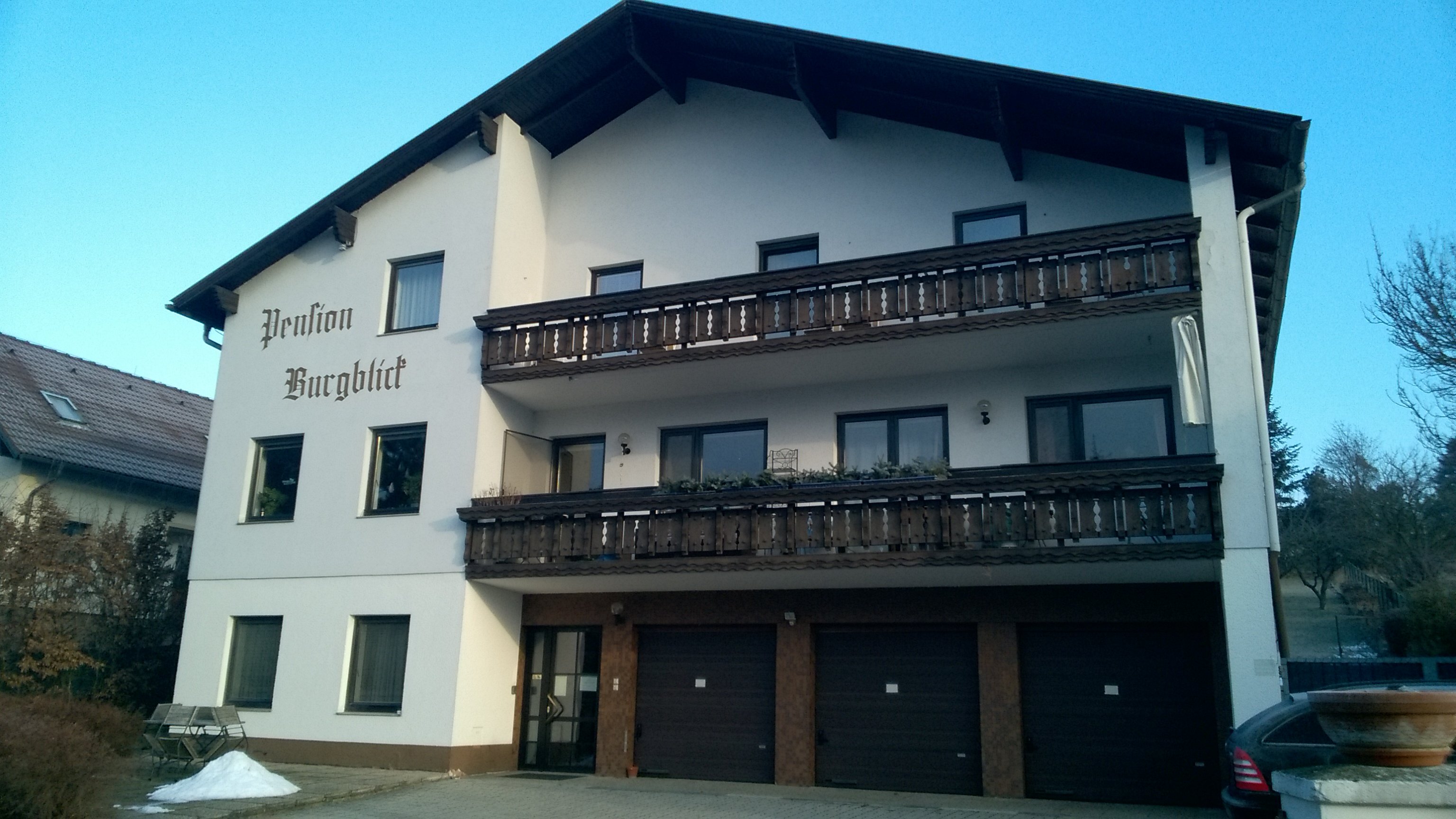 Pension Burgblick-浴室