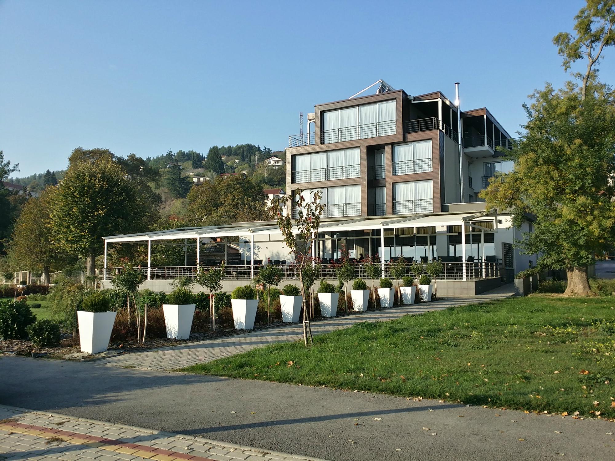 Hotel Romantique Dojran-浴室