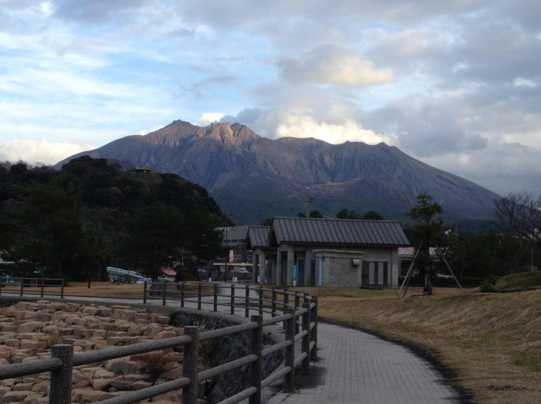 樱岛火山景点图片