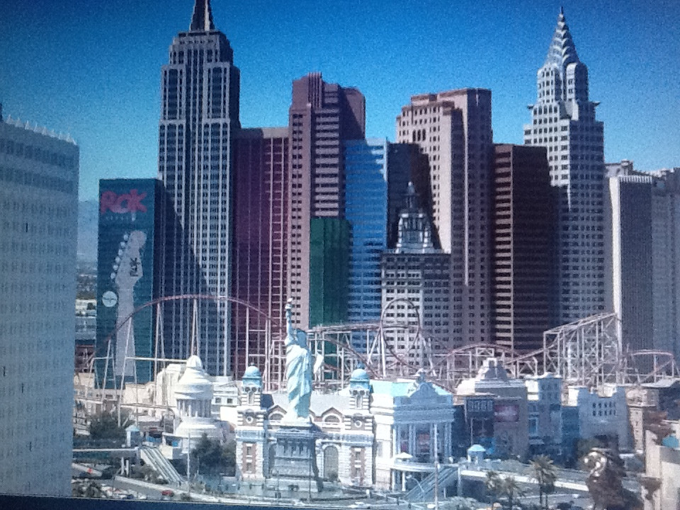 纽约纽约过山车-拉斯维加斯必去景点