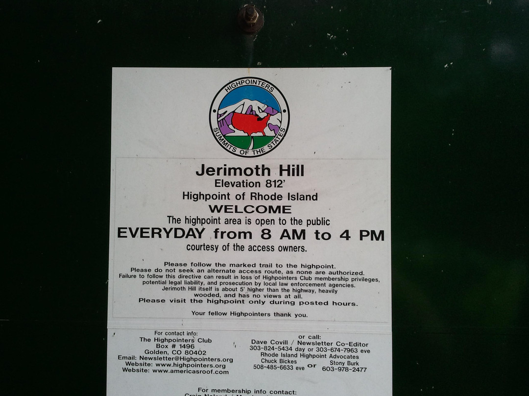 Jerimoth Hill-Foster必去景点