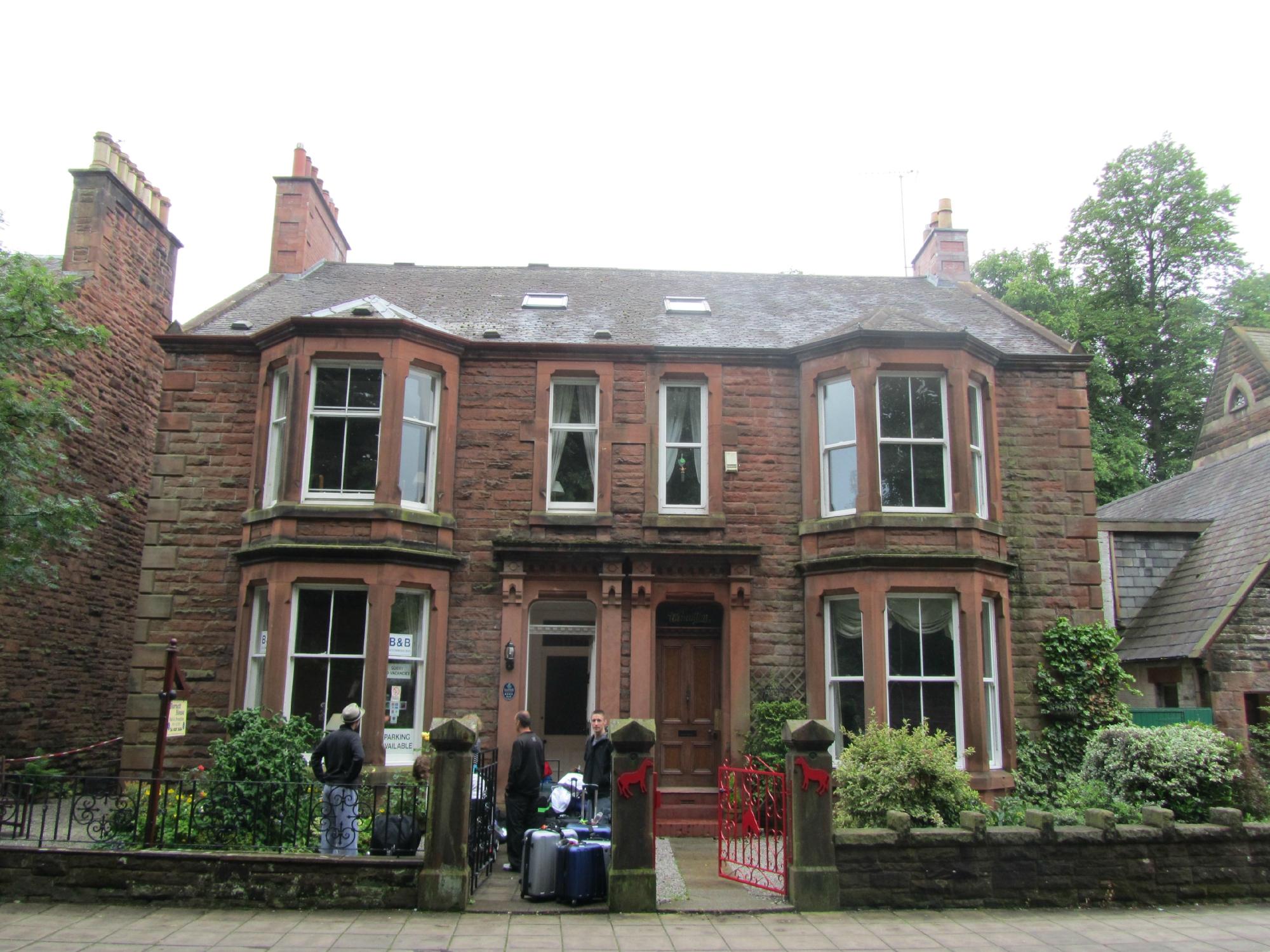 Burnett House Bed and Breakfast-浴室