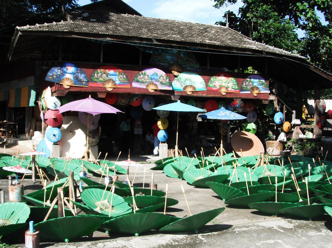 Sa Paper & Umbrella Handicraft Center-清迈必去景点