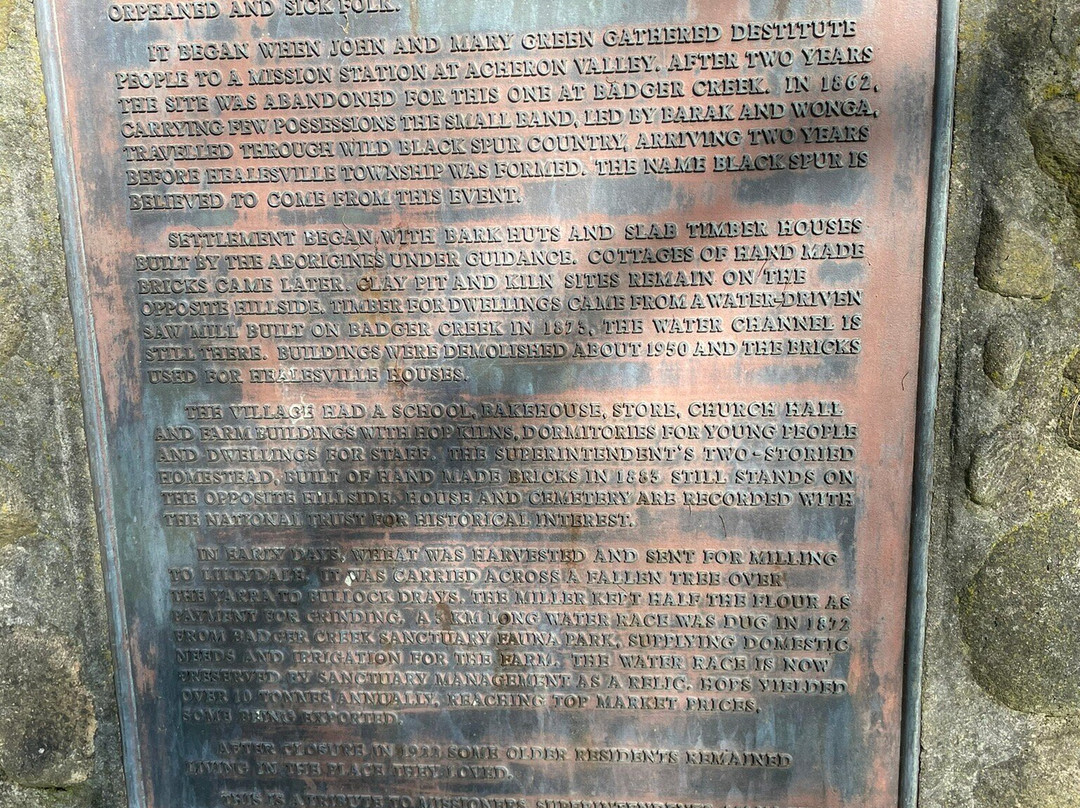 Coranderrk Aboriginal Cemetery And Barak Monument-希尔斯维尔必去景点