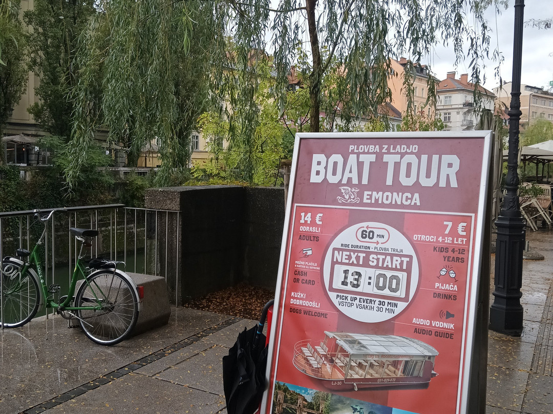 Boat Cruise Emonca - Ljubljana-卢布尔雅那必去景点