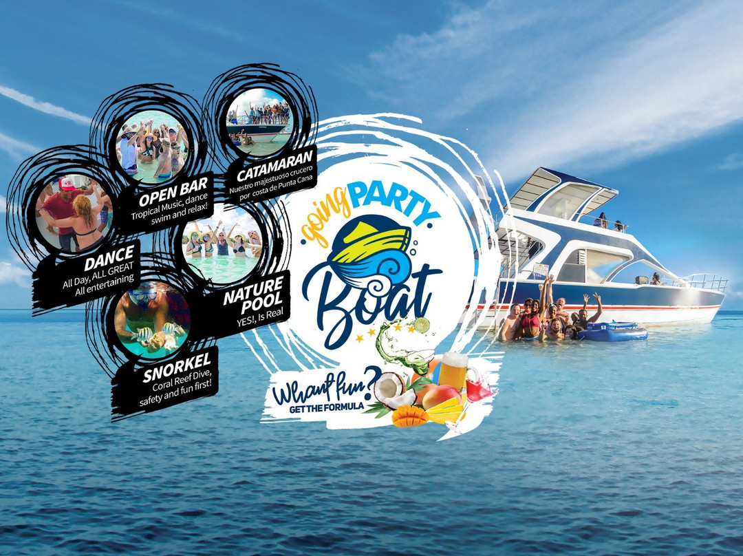 Going Party Boat-蓬塔卡纳必去景点