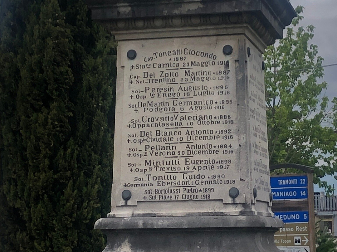 Monumento Ai Caduti-Toppo必去景点