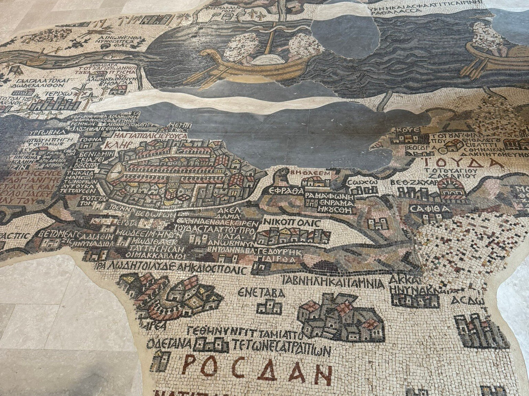 马达巴马赛克地图-米底巴必去景点