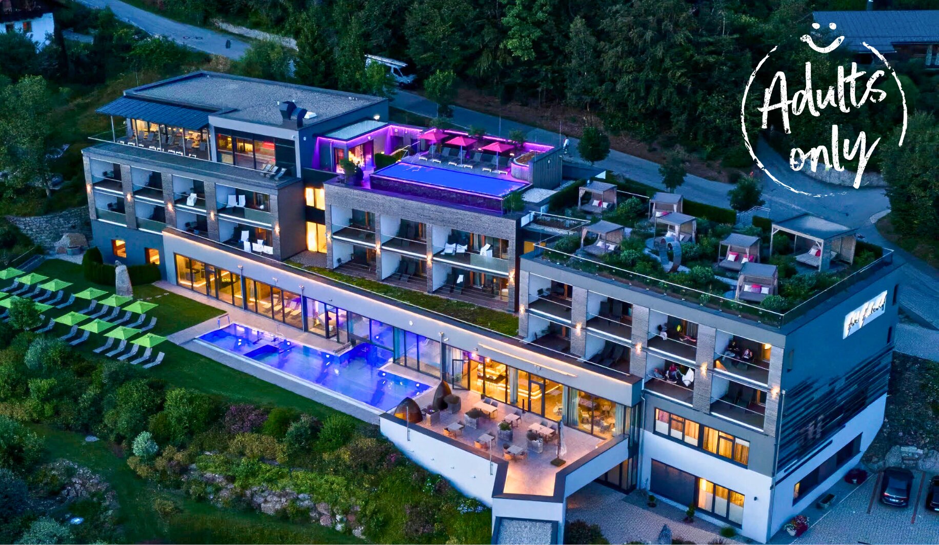 Hüttenhof - Wellnesshotel und Luxus-Bergchalets-浴室