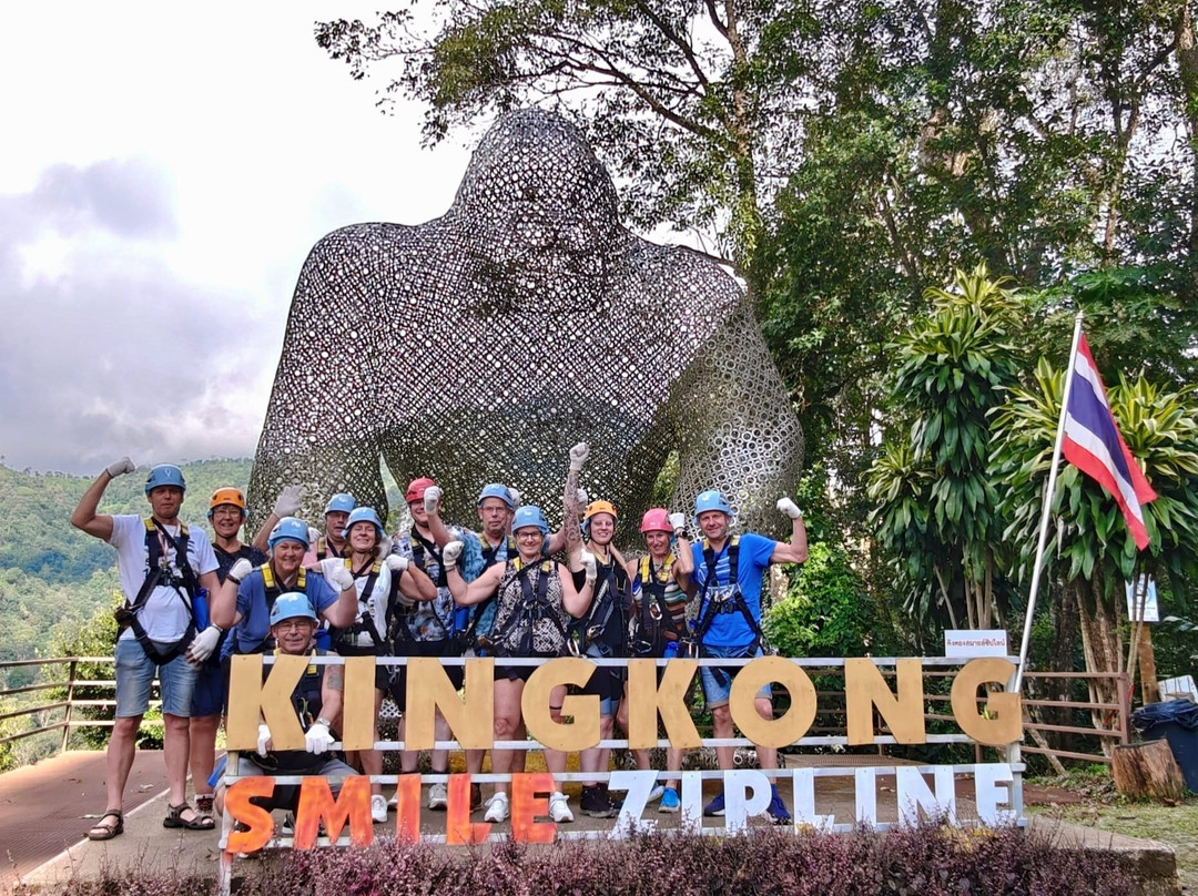 King Kong Smile Zipline-雷沙革必去景点