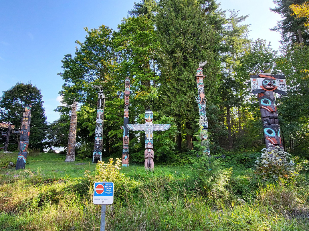 Brockton Point Totem Pole-温哥华必去景点