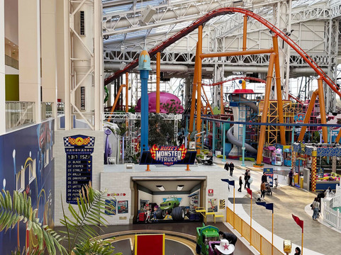 Nickelodeon Universe at American Dream-东卢瑟福必去景点