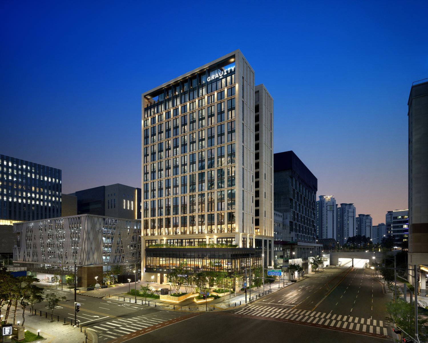 首尔板桥革兰维迪酒店, 傲途格精选-官方