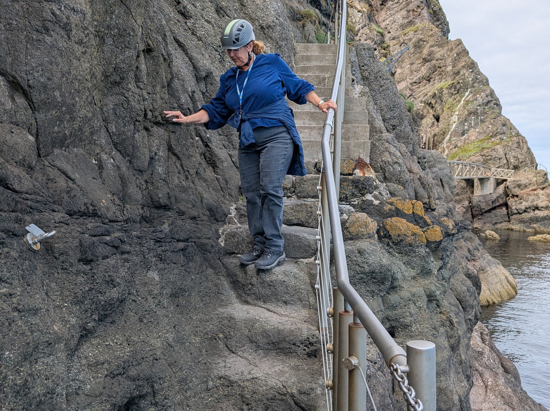 The Gobbins Cliff Path-Larne必去景点