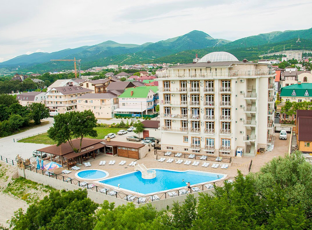Kabardinka酒店住宿-Ahilleon Park Boutique Hotel