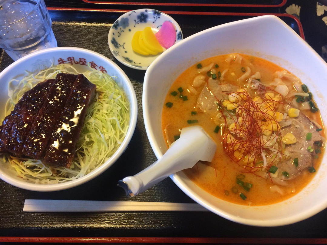 会津若松市餐馆和美食-Gyunyuya Shokudo Aizu