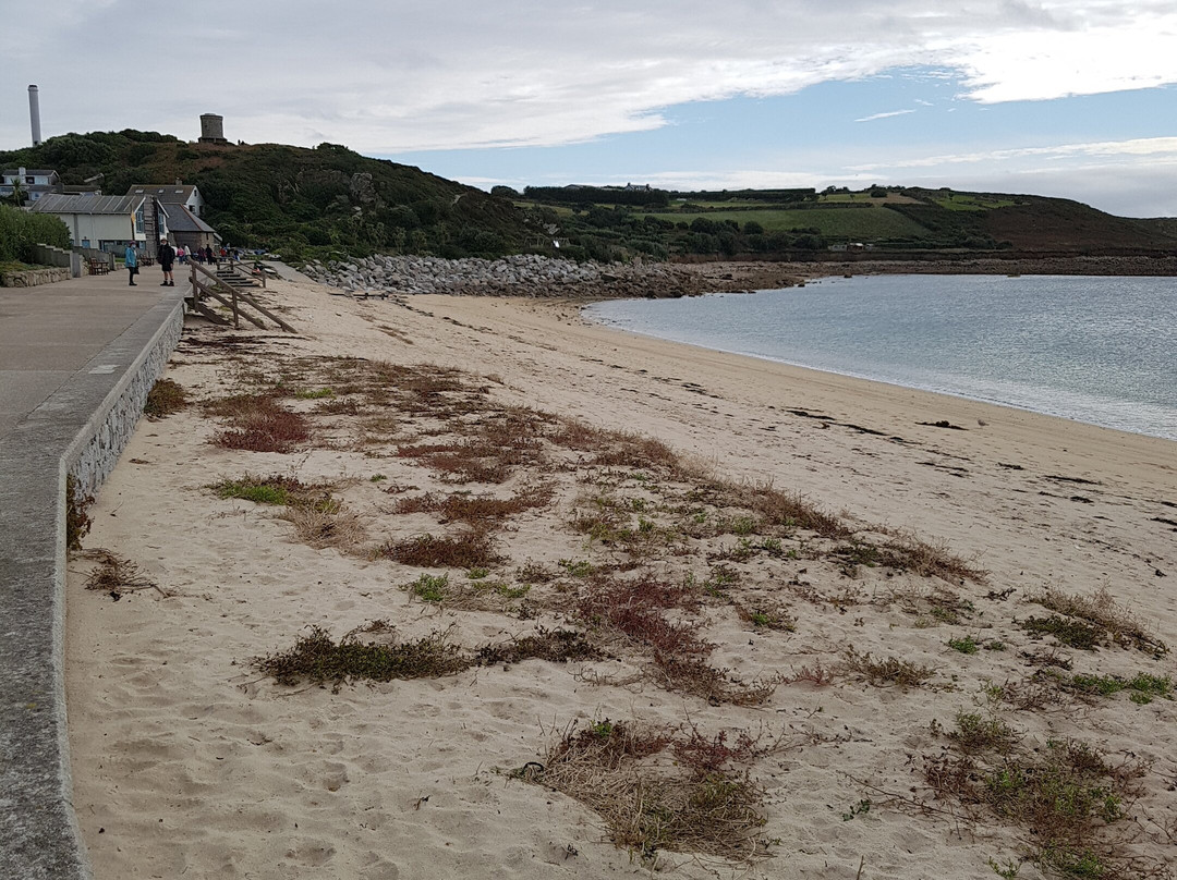 Porthcressa Beach-Hugh Town必去景点