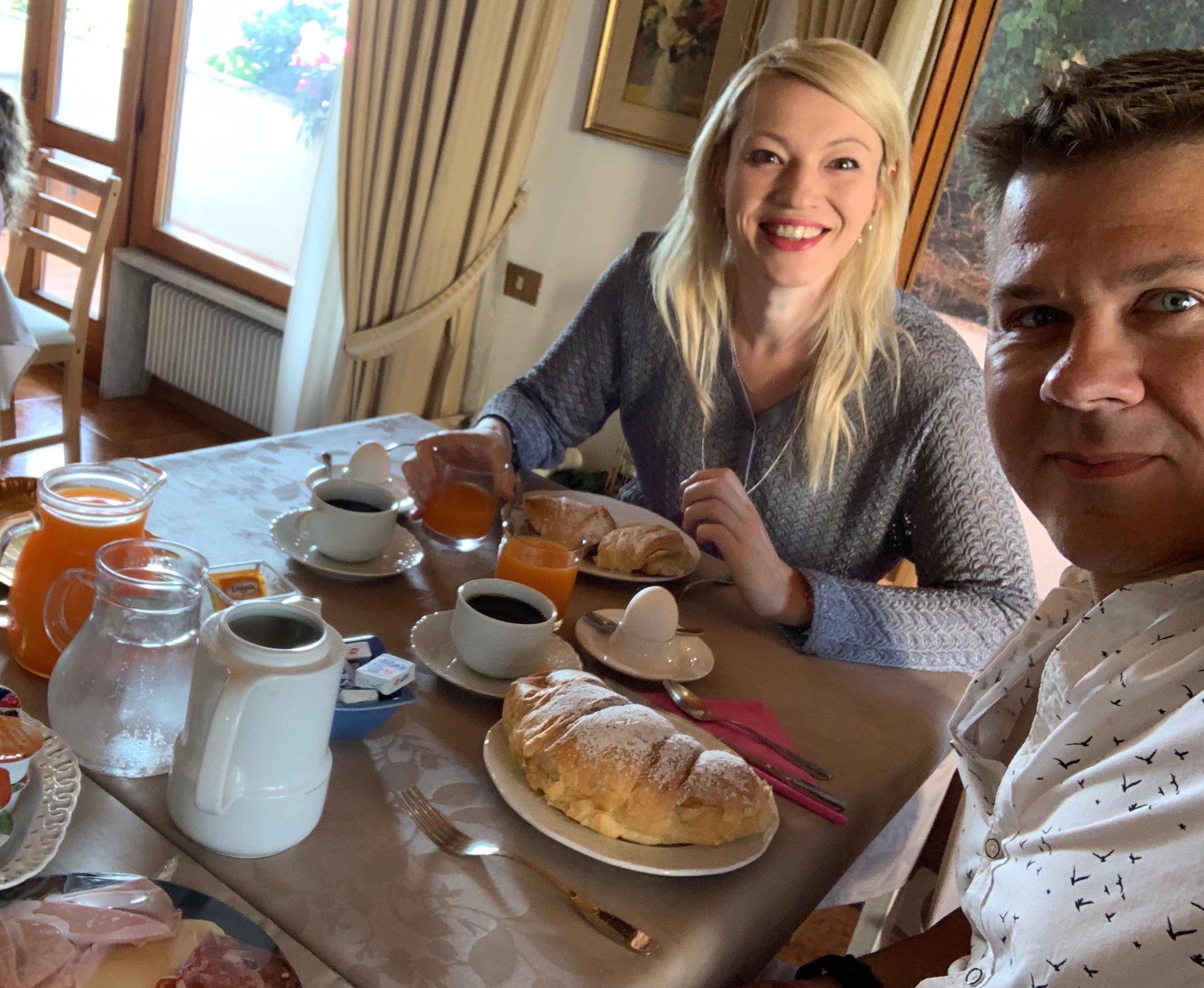 Bed and Breakfast Il Giardino di Villa Anna-餐饮